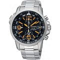 Seiko Seiko Conceptual Series Sports SSC077P1  SSC077P1 кварцевые мужские часы черный циферблат, браслет нержавеющая сталь — вид спереди