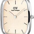 Daniel Wellington Daniel Wellington Marlon Sheffield Linen Silver DW00100813 , наручные женские часы фото под углом