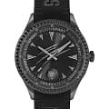 Plein Sport Plein Sport PS5BA0424  PS5BA0424 кварцевые мужские часы  черный циферблат, браслет силикон — вид спереди