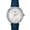 Tissot Tissot Odaci-T T133.210.16.116.00  T1332101611600 кварцевые женские часы перламутровый циферблат, браслет кожаный — вид спереди