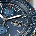 Hamilton Hamilton Khaki Aviation Converter Auto Chrono H76746140, khaki aviation швейцария мужские часы на браслете нержавеющая сталь боковой вид
