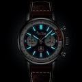 Breitling Breitling Top Time B01 Shelby Cobra AB01763A1C1X1, aviator 8 швейцария мужские часы на браслете кожаный боковой вид