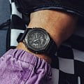 Casio Casio G-Shock GMA-P2100BB-1ADR (GMA-P2100BB-1A) , наручные женские часы фото под углом