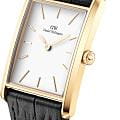 Daniel Wellington Daniel Wellington Bound Black Crocodile Gold DW00100740  шведские женские часы на браслете кожаный боковой вид