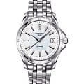 Certina Certina C004.210.61.116.00  C0042106111600 кварцевые женские часы белый циферблат, браслет нержавеющая сталь — вид спереди