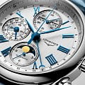 Longines Longines Master Collection L2.673.4.71.2 механические мужские часы часы крупный план серебристый циферблата