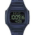 Philipp Plein Philipp Plein Hyper Shock PWHAA0321  PWHAA0321 кварцевые мужские часы синий циферблат, браслет силикон — вид спереди