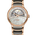 Rado Rado Centrix Automatic Diamonds Open Heart R30028912 Automatic R30028912 механические женские часы перламутровый циферблат, браслет высокотехнологичная керамика + нержавеющая сталь с pvd покрытием — вид спереди