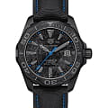 TAG Heuer TAG Heuer Aquaracer Professional 300 WBD218C.FC6447  WBD218C.FC6447 механические мужские часы  черный циферблат, браслет нейлон — вид спереди
