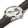 Hamilton Hamilton Jazzmaster Open Heart Auto H32675551, jazzmaster швейцария мужские часы на браслете кожаный боковой вид