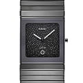 Rado Rado Ceramica R21718702  R21718702 кварцевые мужские часы черный циферблат, браслет керамика — вид спереди