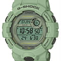 Casio Casio G-Shock GMD-B800SU-3  GMD-B800SU-3ER электронные женские часы зеленый циферблат, браслет каучук — вид спереди