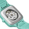 Rado Rado True Square Automatic Open Heart R27176712, true square швейцария мужские часы на браслете титан + высокотехнологичная плазменная керамика боковой вид