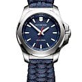 Victorinox Victorinox I.N.O.X. V 241770  241770 кварцевые женские часы  синий циферблат, браслет тканевый — вид спереди