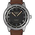 Aviator Aviator Douglas Dakota V.3.31.0.228.4  V.3.31.0.228.4 механические мужские часы черный циферблат, браслет кожаный — вид спереди