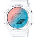 Casio Casio G-Shock GA-2100TL-7ADR (GA-2100TL-7A) GA-2100 GA-2100TL-7A электронные мужские часы  циферблат, браслет пластик — вид спереди
