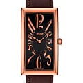 Tissot Tissot Heritage Banana Centenary Edition T117.509.36.052.00  T1175093605200 кварцевые мужские часы черный циферблат, браслет кожаный — вид спереди