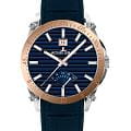 Jacques Lemans Jacques Lemans Derby 1-2202H  1-2202H кварцевые мужские часы синий циферблат, браслет кожаный — вид спереди