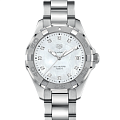 TAG Heuer TAG Heuer Aquaracer Professional 300 WBD131B.BA0748  WBD131B.BA0748 кварцевые женские часы белый циферблат, браслет нержавеющая сталь — вид спереди