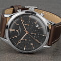 Jacques Lemans Jacques Lemans Retro Classic 1-2068O,  австрия мужские часы на браслете кожаный боковой вид