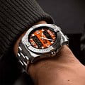 Breitling Breitling Aerospace B70 Orbiter EB70101A1O1E1 мужские часы оранжевый циферблат на запястье