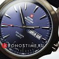 Swiss Military by Chrono Swiss Military by Chrono Day Date SMP36040.18  наручные мужские часы фото под углом.