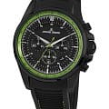 Jacques Lemans Jacques Lemans 1-1799V  1-1799V кварцевые мужские часы черный циферблат, браслет  — вид спереди