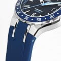 Jacques Lemans Jacques Lemans Hybromatic 1-2109C, hybromatic австрия мужские часы на браслете силикон боковой вид
