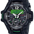 Casio Casio G-Shock GR-B100-1A3  GR-B100-1A3ER электронные мужские часы зеленый циферблат, браслет пластик — вид спереди
