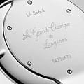 Longines Longines La Grande Classique L4.866.4.51.6 кварцевые женские часы часы крупный план черный циферблата