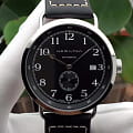 Hamilton Hamilton Khaki Navy Pioneer Small Second Auto H78415733 механические мужские часы часы крупный план черный циферблата