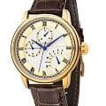 Earnshaw Earnshaw Longitude ES-8104-04  ES-8104-04 кварцевые мужские часы   циферблат, браслет кожаный — вид спереди