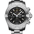 Breitling Breitling Avenger Chronograph 45 A13317101B1A1  A13317101B1A1 механические мужские часы черный циферблат, браслет нержавеющая сталь — вид спереди