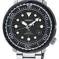 Seiko Seiko Prospex SNE497P1  SNE497P1 кварцевые мужские часы черный циферблат, браслет нержавеющая сталь — вид спереди