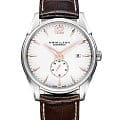 Hamilton Hamilton Jazzmaster Small Second Auto H38655515  H38655515 механические мужские часы белый циферблат, браслет кожаный — вид спереди