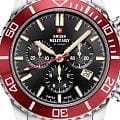 Swiss Military by Chrono Swiss Military by Chrono Sports Chronograph SM34103.03 кварцевые мужские часы часы крупный план черный циферблата