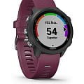 Garmin Garmin Forerunner 245 010-02120-11 электронные мужские часы часы, крупный план цветной циферблат