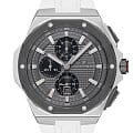 Jacques Philippe Jacques Philippe Esquire JPQGC488440  JPQGC488440 кварцевые мужские часы серый циферблат, браслет силикон — вид спереди