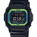 Casio Casio G-Shock GW-M5610LY-1E  GW-M5610LY-1E электронные мужские часы черный циферблат, браслет пластик — вид спереди