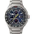 TAG Heuer TAG Heuer Formula 1 X Oracle Red Bull Racing CBZ2080.BF0009  CBZ2080.BF0009 механические мужские часы  синий циферблат, браслет титановый — вид спереди