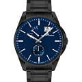 Jacques Lemans Jacques Lemans Derby 1-2199T  1-2199T кварцевые мужские часы  синий циферблат, браслет нержавеющая сталь с pvd-покрытием — вид спереди
