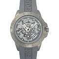 Plein Sport Plein Sport Touchdown PSFBA0223  PSFBA0223 кварцевые мужские часы серый циферблат, браслет силикон — вид спереди