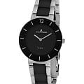 Jacques Lemans Jacques Lemans High Tech Ceramic 42-3A  42-3A кварцевые женские часы черный циферблат, браслет керамика — вид спереди