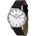 Jacques Lemans Jacques Lemans 1-1936D  1-1936D кварцевые мужские часы  циферблат, браслет кожа + текстиль — вид спереди
