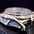 Jaguar Jaguar Executive Chrono J857/A кварцевые мужские часы часы, крупный план серебристый циферблат