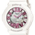 Casio Casio Baby-G BGA-160-7B2DR  BGA-160-7B2DR кварцевые женские часы серебристый циферблат, браслет пластик — вид спереди