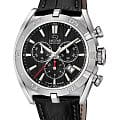 Jaguar Jaguar Executive Chrono J857/D  J857/D кварцевые мужские часы черный циферблат, браслет кожаный — вид спереди