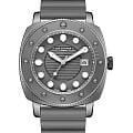 Lee Cooper Lee Cooper LC08193.066  LC08193.066 кварцевые мужские часы серый циферблат, браслет каучук — вид спереди