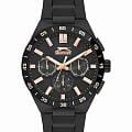 Slazenger Slazenger SL.09.2285.2.05  SL.09.2285.2.05 кварцевые мужские часы черный циферблат, браслет суперметалл с ip покрытием — вид спереди