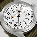 Оригинальные часы Hamilton Hamilton Khaki Field Mechanical 42mm H69529913 механические калибр механизма h-50 общий вид